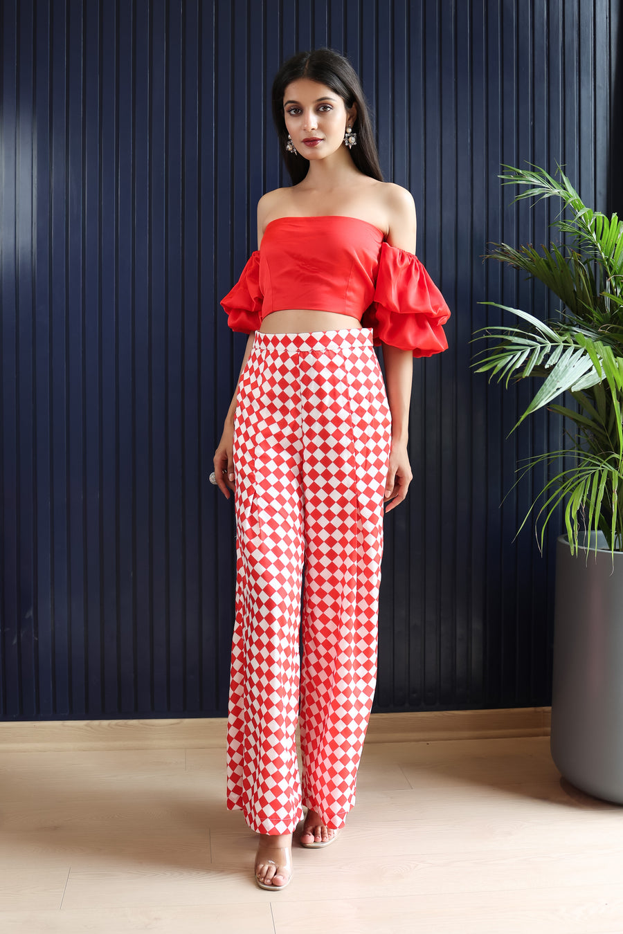 Red Checked Co-ord