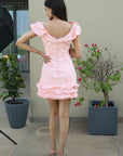 Blush Pink Cotton Dress