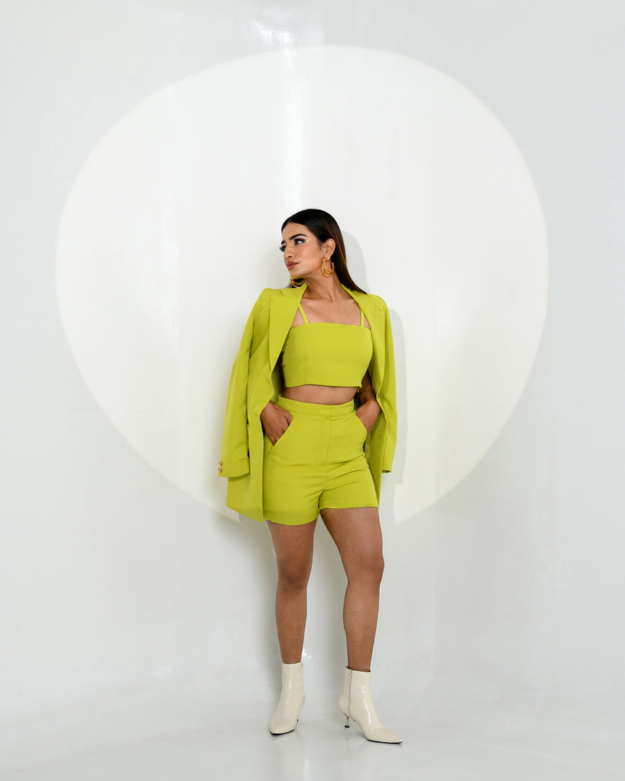 LIME PLAYSUIT